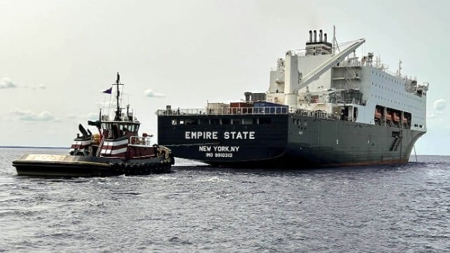 The MARAD-owned, SUNY Maritime-operated T/S Empire State (Philly Shipyard file image)