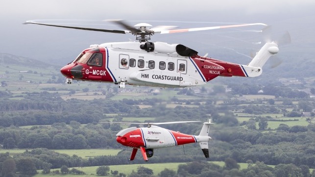 Drone joins UK HM Coastguard search teams 