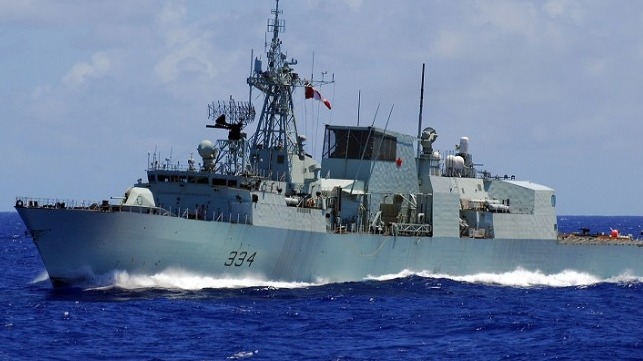 file photo of HMCS Regina