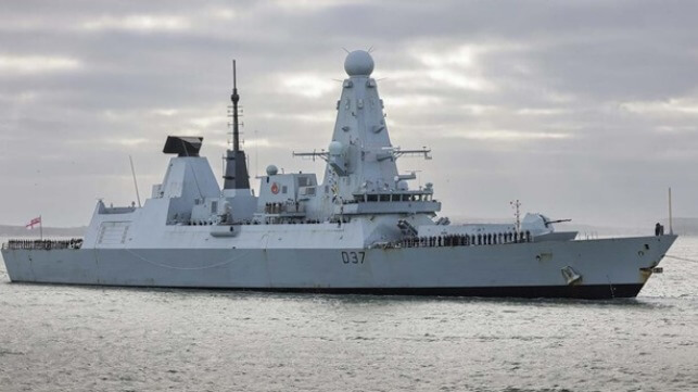 Royal Navy destroyer