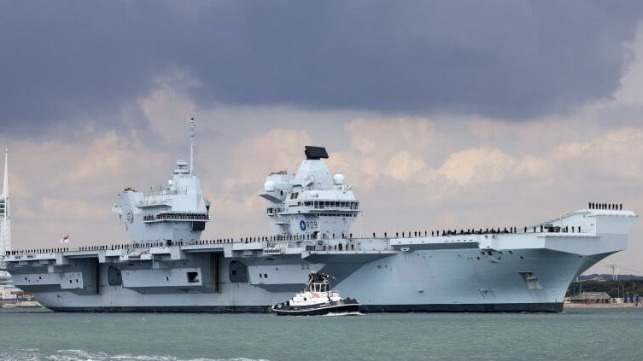 HMS Prince of Wales repairs 