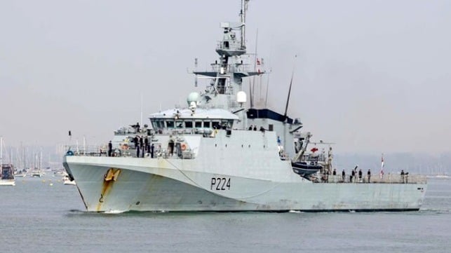 Royal Navy supports maritime security in Gulf of Guinea, West Africa