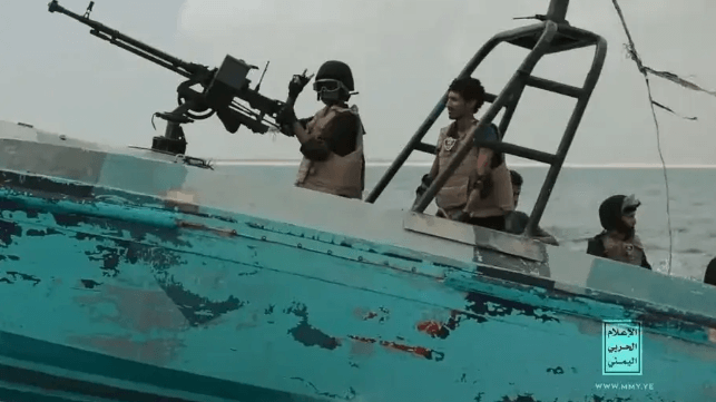 Houthi boat
