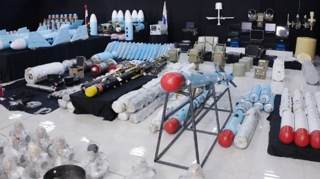 Houthi weapons' seized