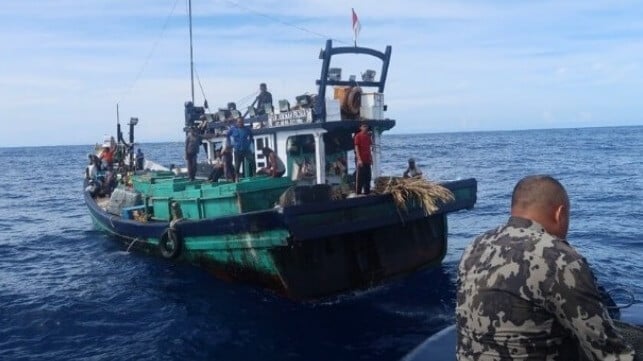 illegal fishing arrest Indonesia