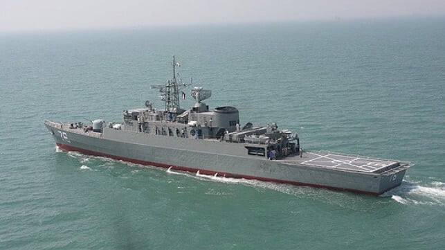 Iranian warship