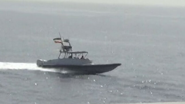 Iranian patrol boat
