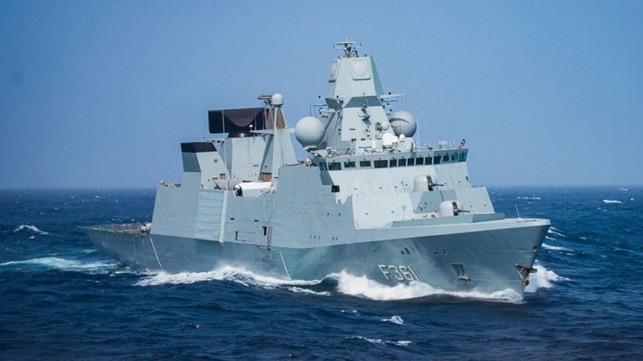 Danish frigate