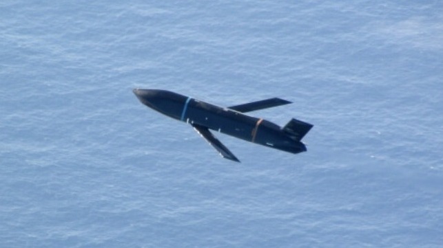 Lockheed Martin photo of an LRASM