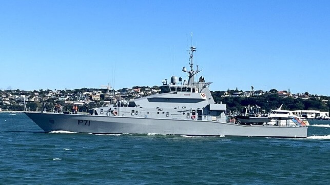 New Zealand patrol boats sold to Ireland