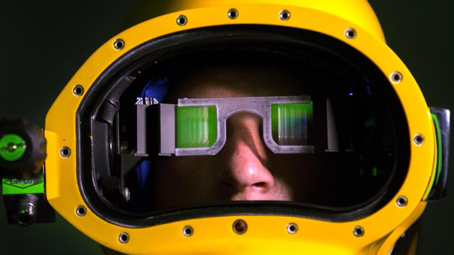 Diver's heads up display