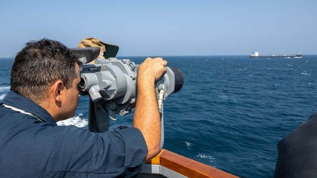 vessel in the Red Sea