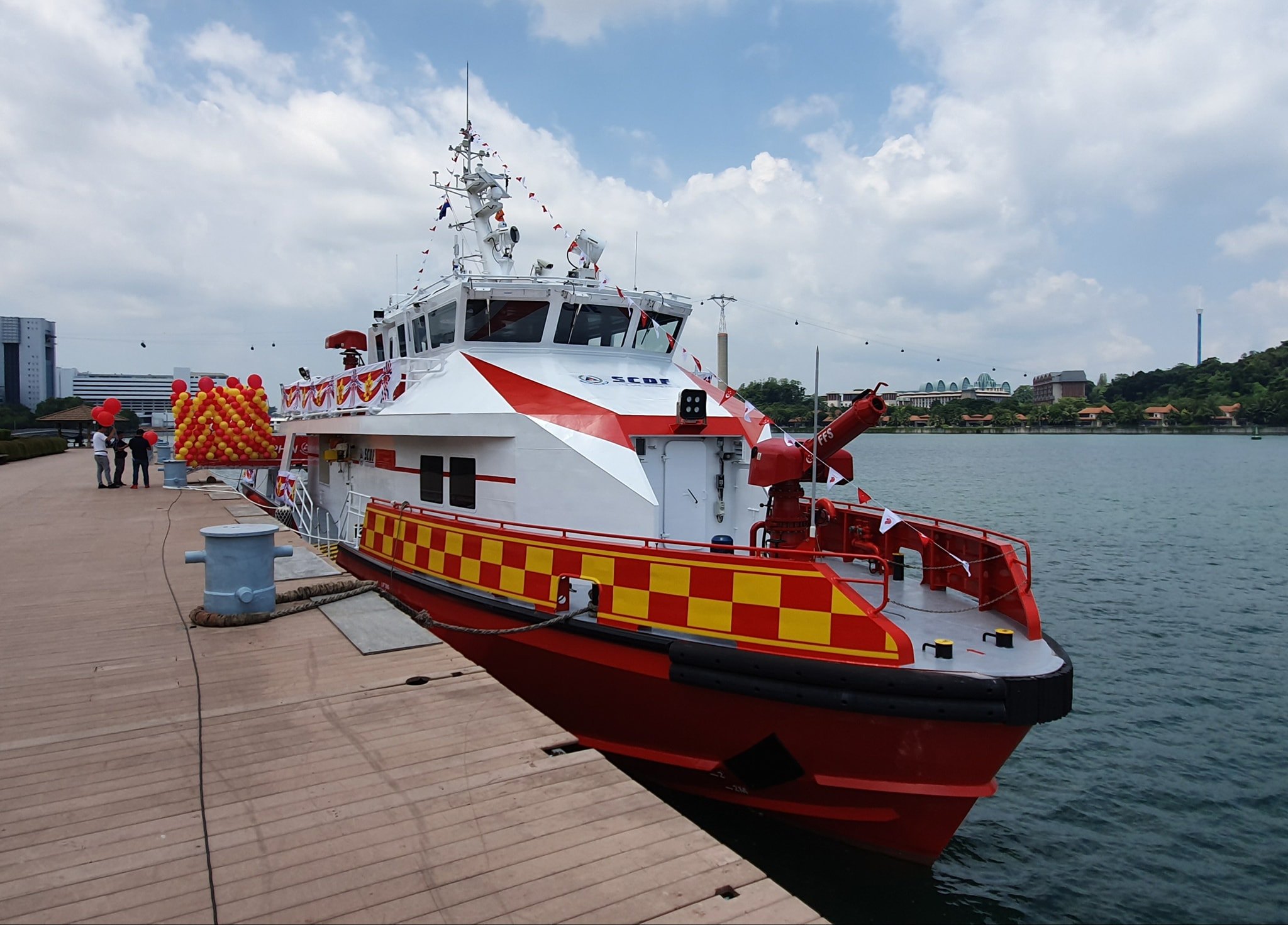 Singapore Commissions World S Most Powerful Firefighting Boat