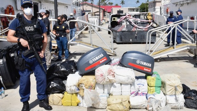 coast guard drug intercept