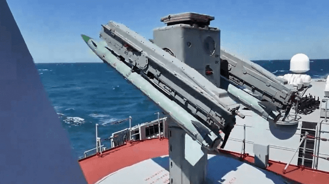 Russian Navy drill