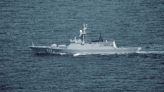 Russian Navy warship