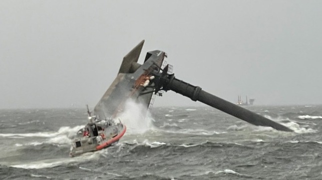 Seacor Power did not receive weather warnings