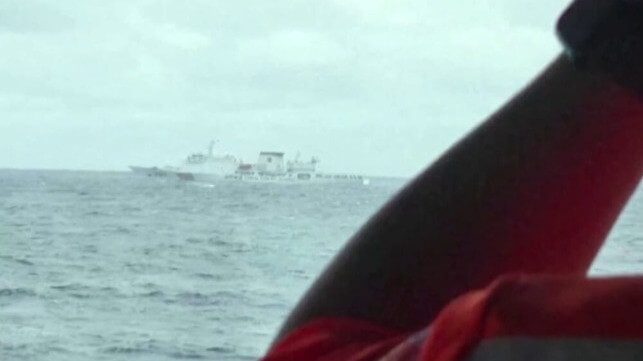 Taiwan Coast Guard monitors China Coast Guard