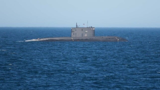 Russian attack sub