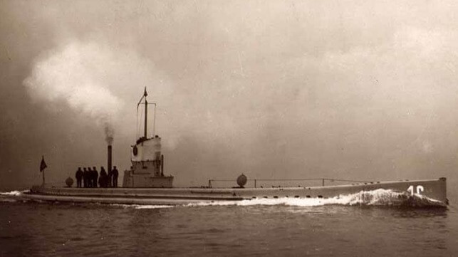 U-16 in the prewar period (public domain)