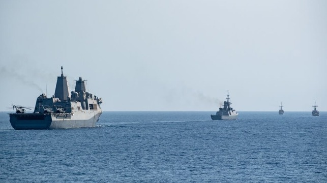 U.S., Israel, Bahrain, UAE first joint nval training exercise