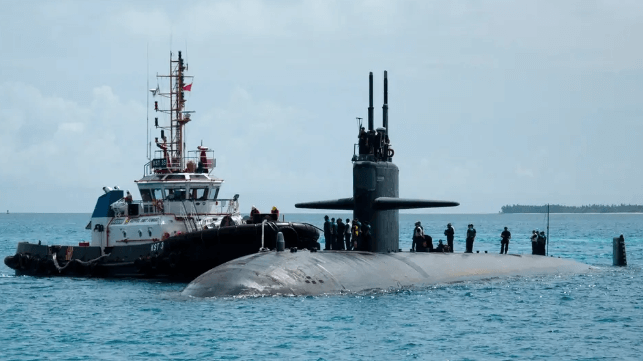 USS Helena at Diego Garcia, 2013 (USN file image)