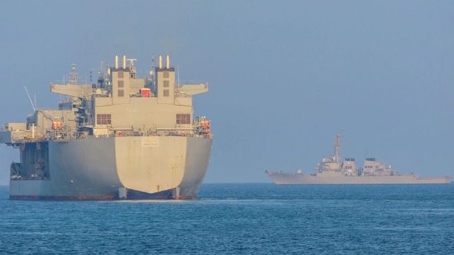 Iranian patrol boat harasses US Navy ships