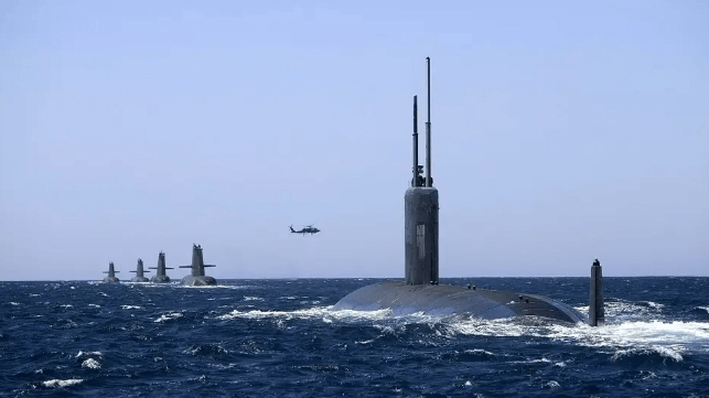 The Los Angeles-class attack sub 