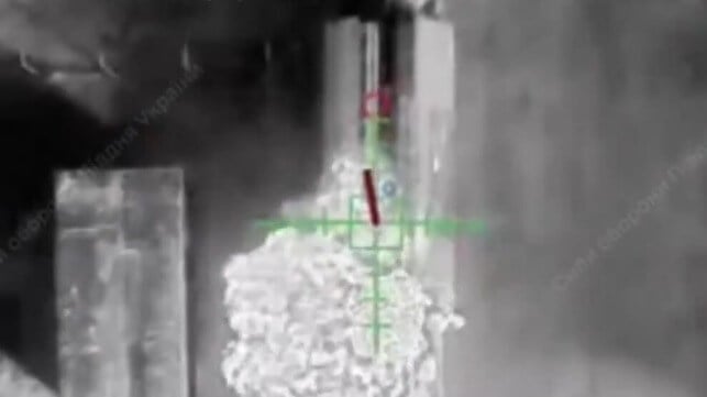 Ukraine MOD bomb drop