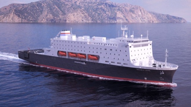 order for construction of fifth US training vessel