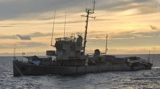 WWII-era patrol boat