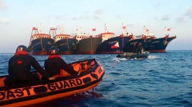Marcos "Optimista" Tras Conversaciones con Beijing sobre Disputas Marítimas de China Meridional 1 arrastreros de la milicia marítima
