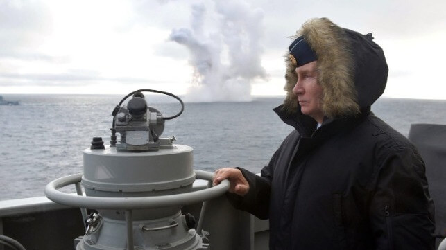 Putin in Black Sea