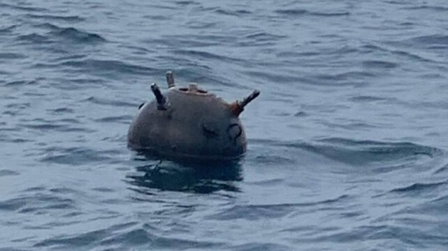 YARM type sea mine
