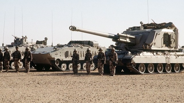 file photo of Saudi Arabian land forces