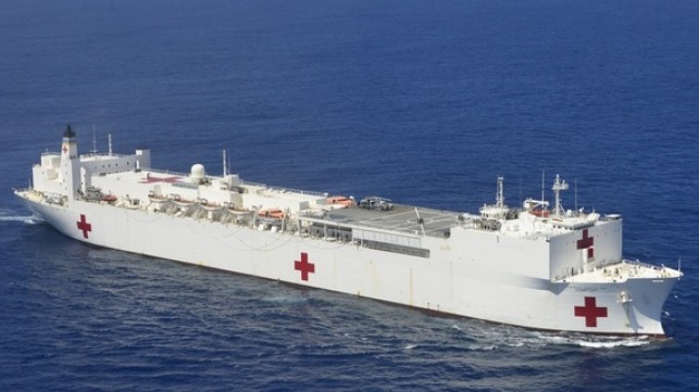 U.S. Navy Hospital Ship to Deploy to New York City