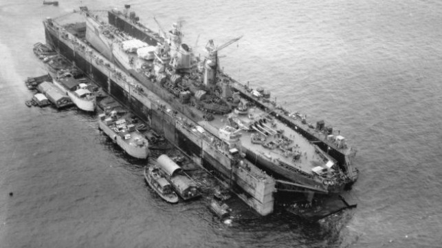 Manus island drydock