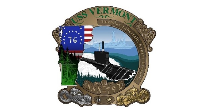 USS Vermont Crest