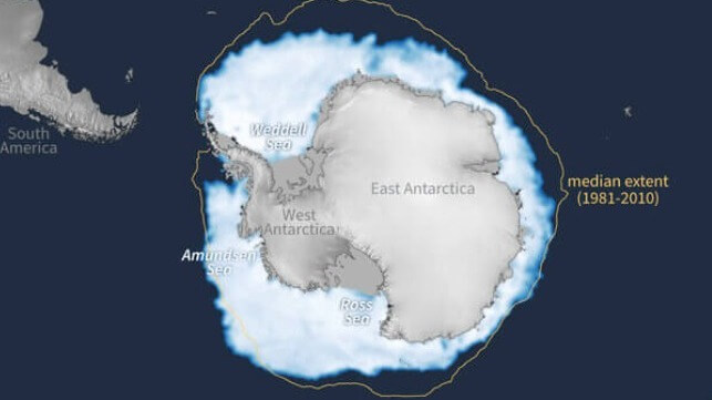 Antarctic sea ice