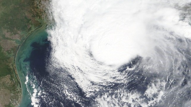 nasa photo of tropical storm beta