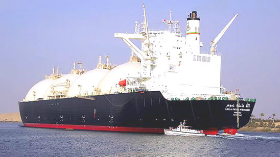 LNG Carrier Suez Canal