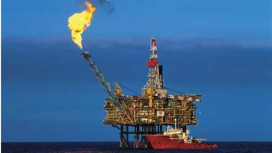 Offshore gas field