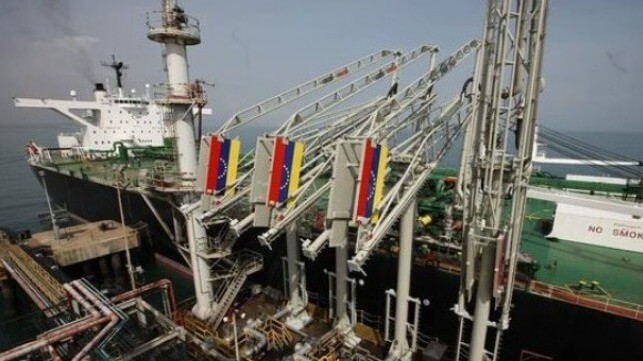Venezuelan oil loading terminal