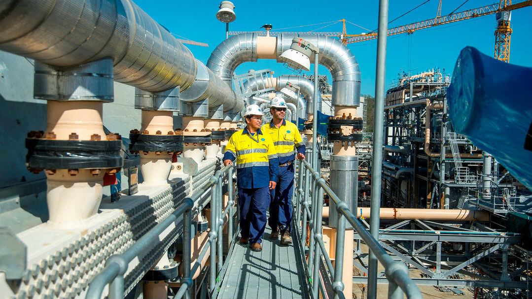 Santos' GLNG Project Produces First LNG