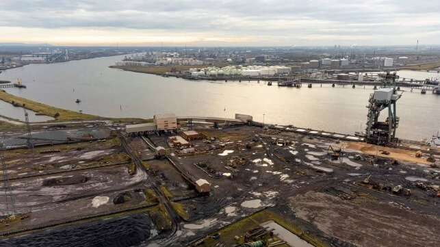 The future site of BP's hydrogen production hub in Teesside, UK, which will include Britain's largest blue H2 plant (BP file image)