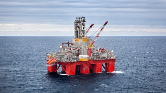 Transocean drilling rig: credit Kenneth Engelsvold