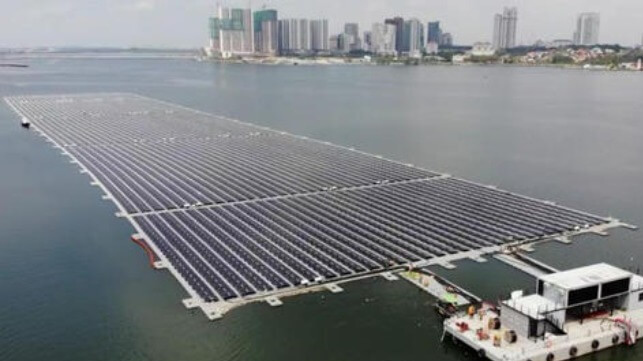 Floating solar