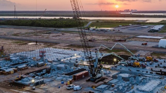 Pre-FID construction under way at Louisiana LNG (Woodside)