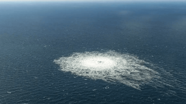 Video: First Imagery of Blast Damage to the Nord Stream Pipelines nord stream leak