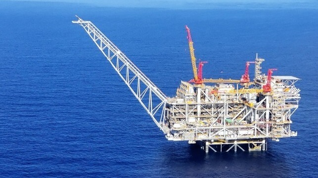 leviathan gas platform